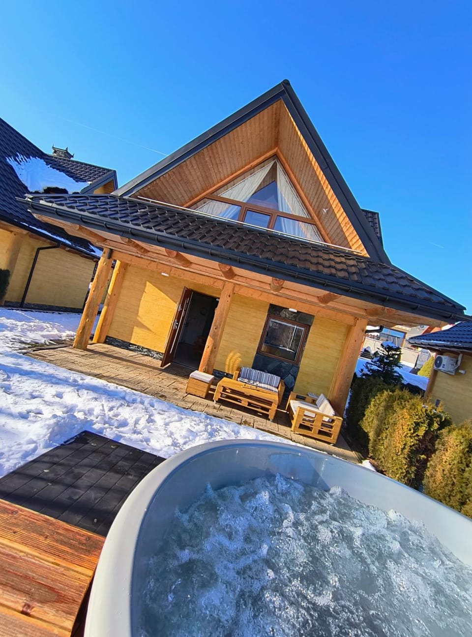 Property building, Winter