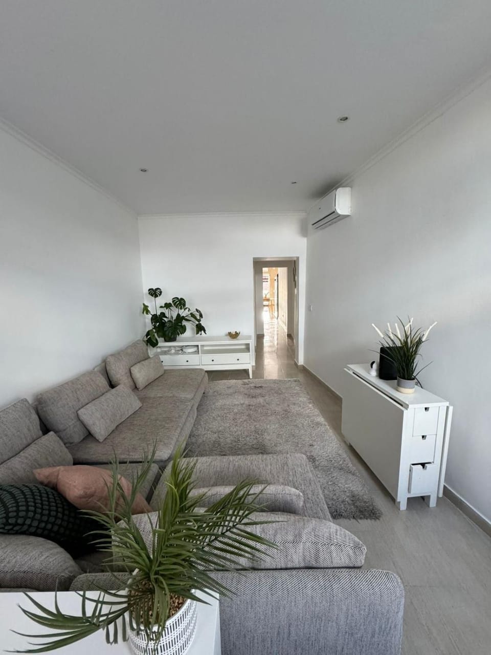 Living room, air conditioner