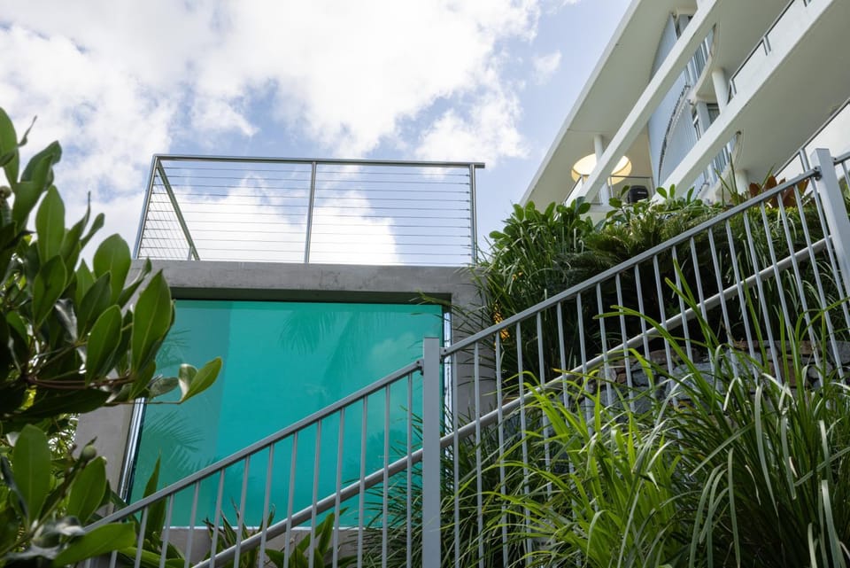 Property building, Pool view, Swimming pool