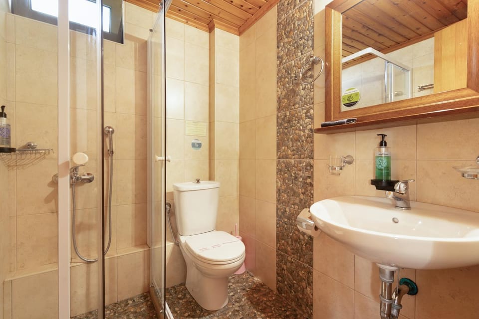 Bathroom, Living room