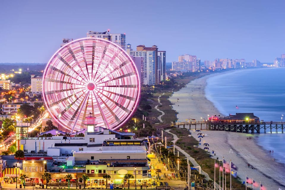 Rare View Premium Oceanfront 4 BR House in North Myrtle Beach