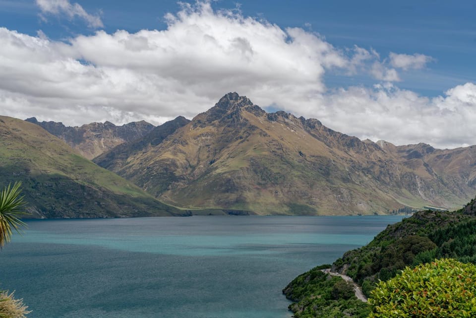 Natural landscape, Lake view, Mountain view