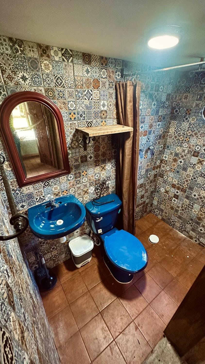 Cabaña Slim con arroyo a orillas de Orizaba House in State of Puebla