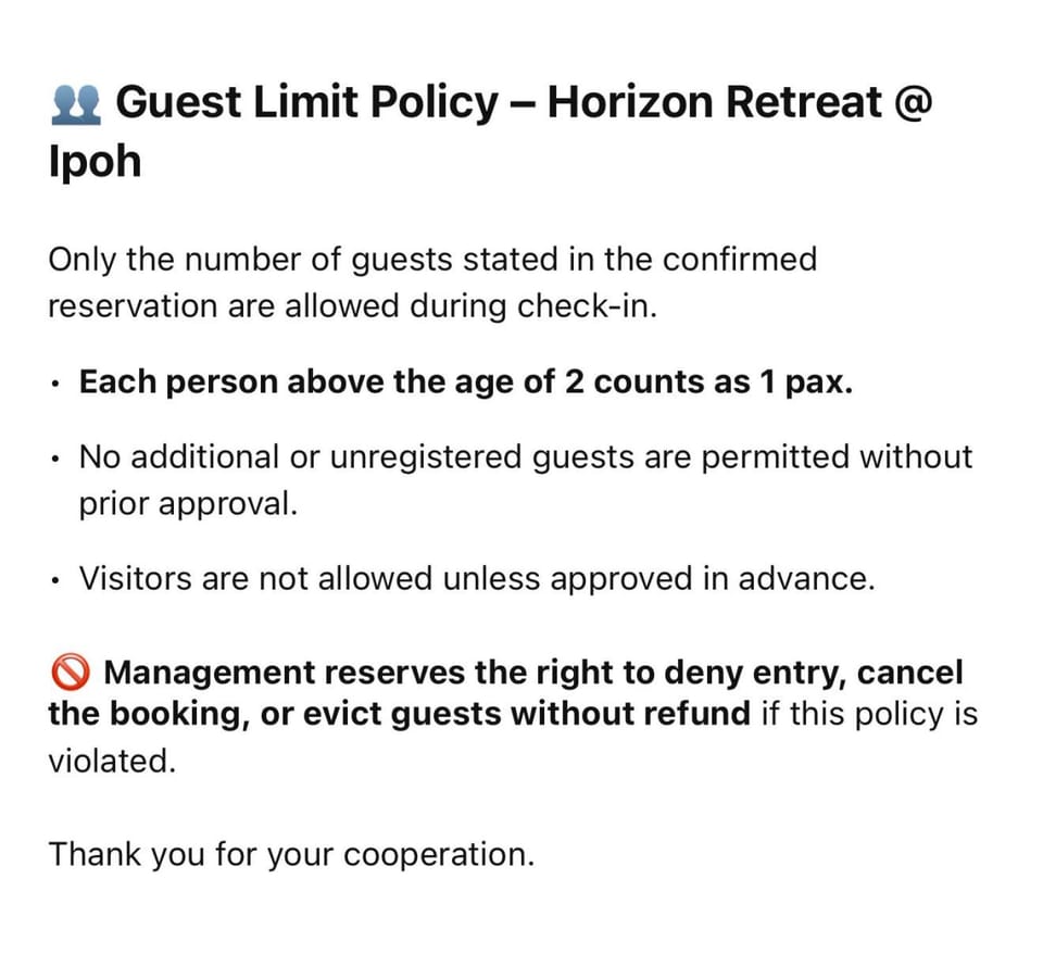 The Horizon Retreat Apartment in Ipoh