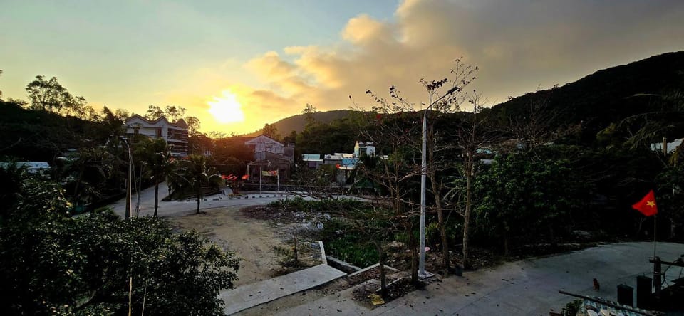 Natural landscape, Mountain view, Sunset