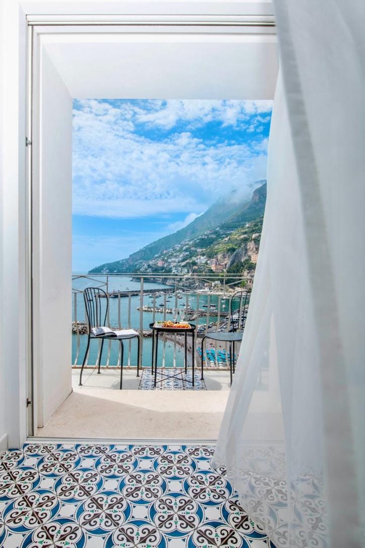 Natural landscape, View (from property/room), Balcony/Terrace, Sea view