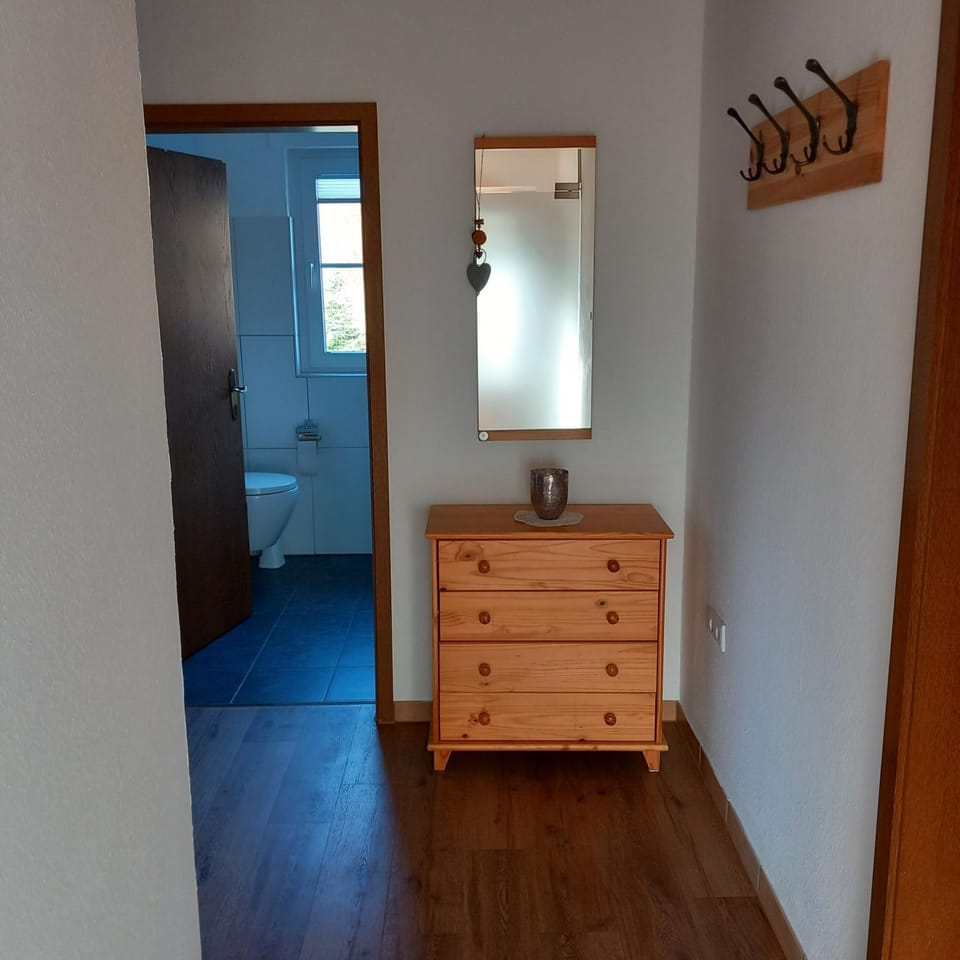 Bathroom, Living room