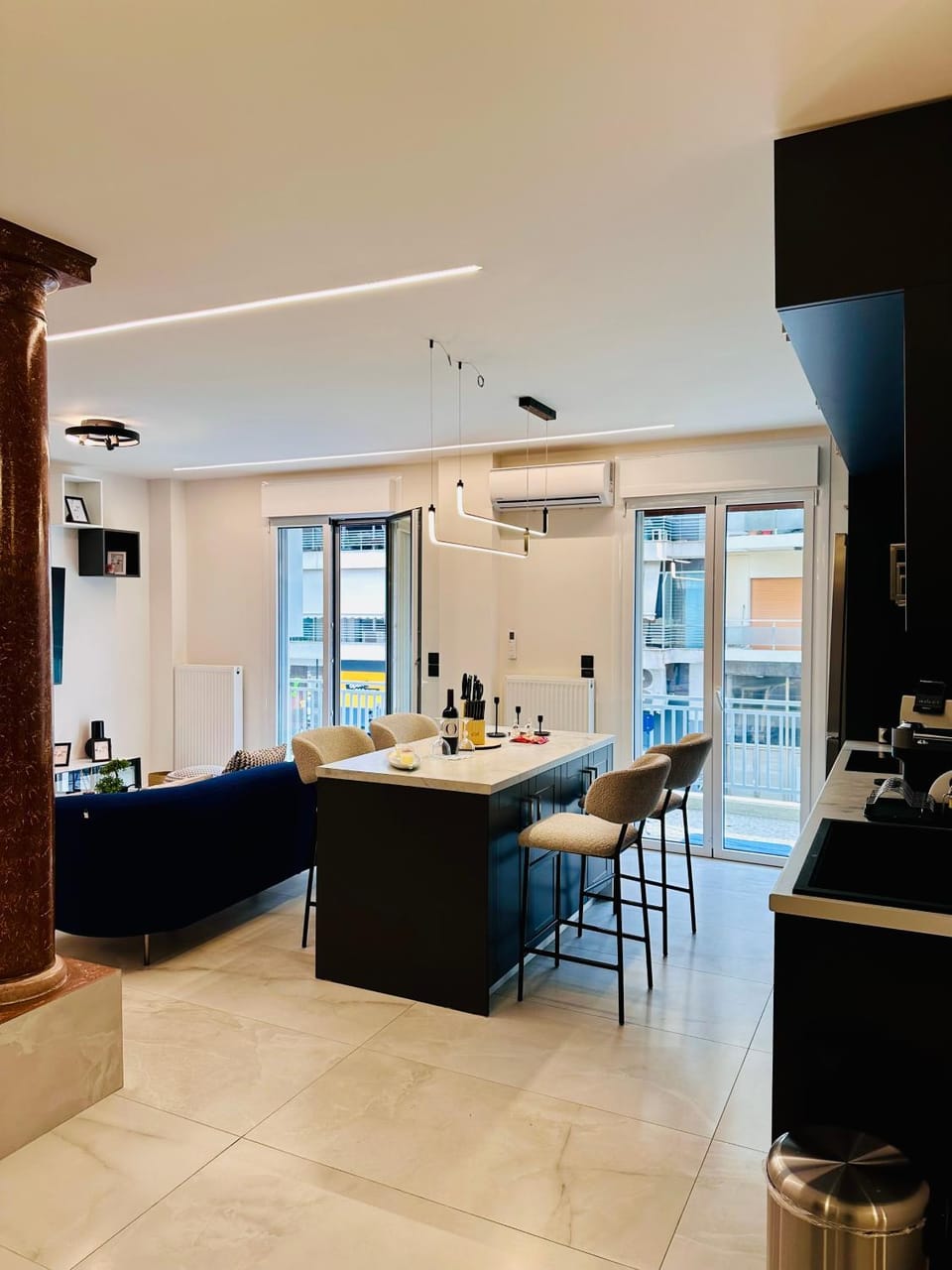 Modern Designer Home & Stylish Comfort Goudi Apartment in Athens