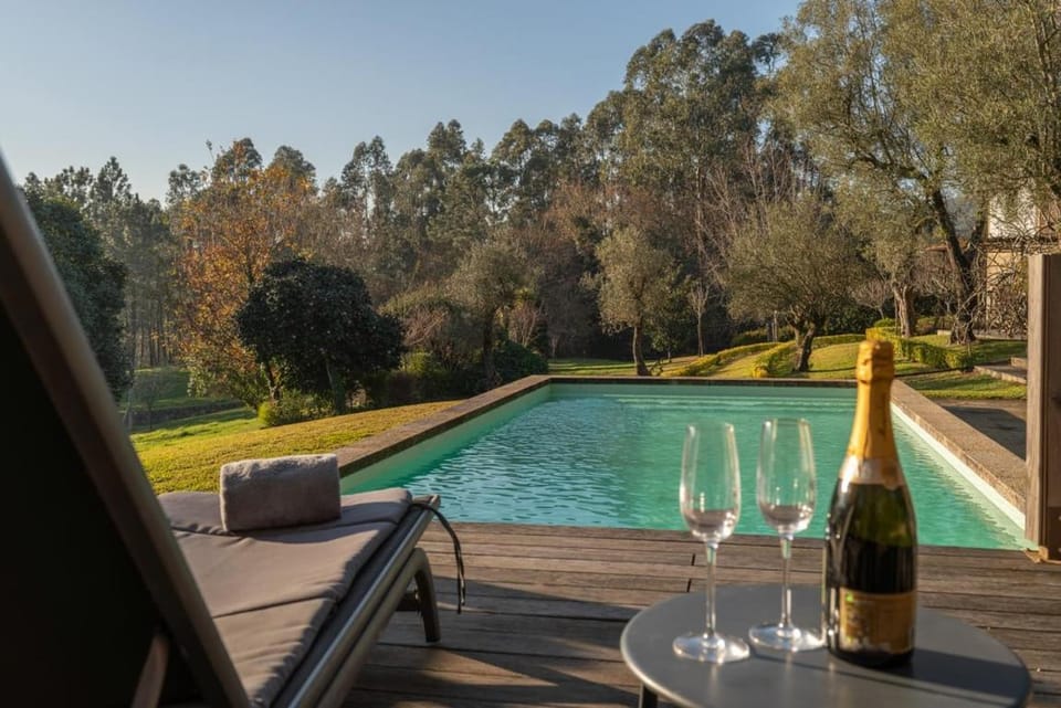 Portugal Active São Julião Retreat | Pool, Jacuzzi & Garden Escape Villa in Viana do Castelo District, Portugal