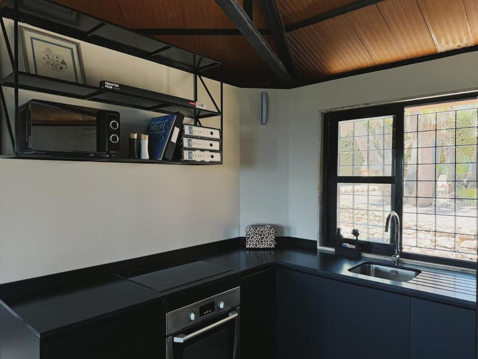Kitchen or kitchenette, dishwasher