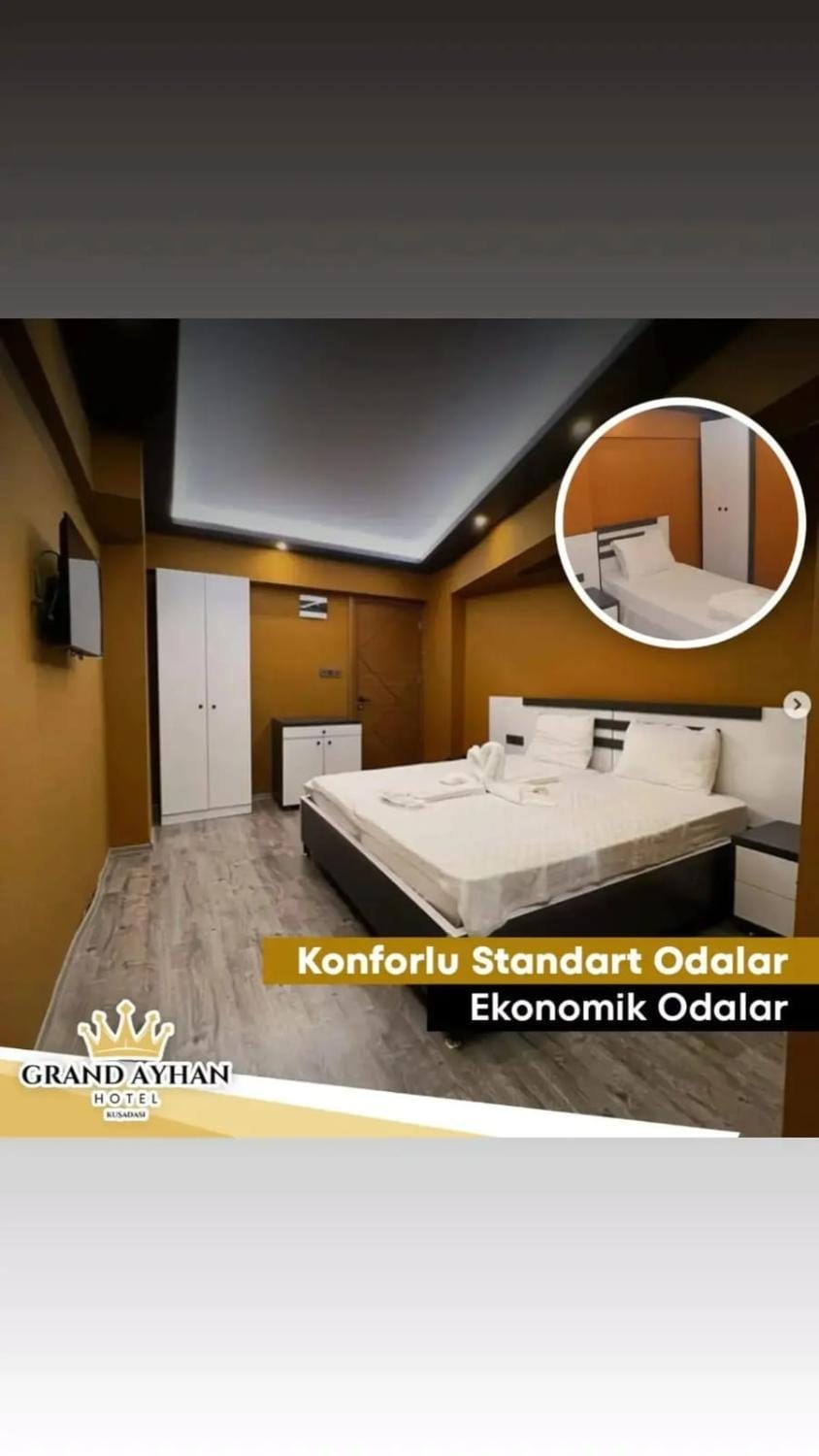 Photo of the whole room, Bedroom