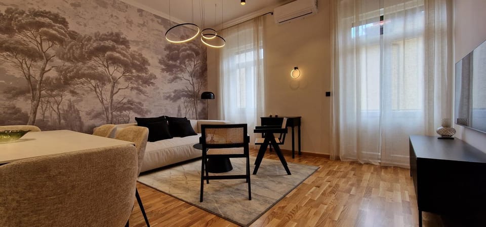 Living room, Seating area, Dining area