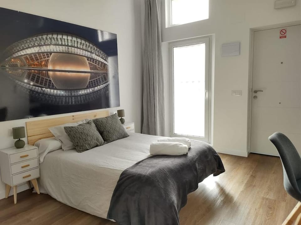 Bed, Bedroom