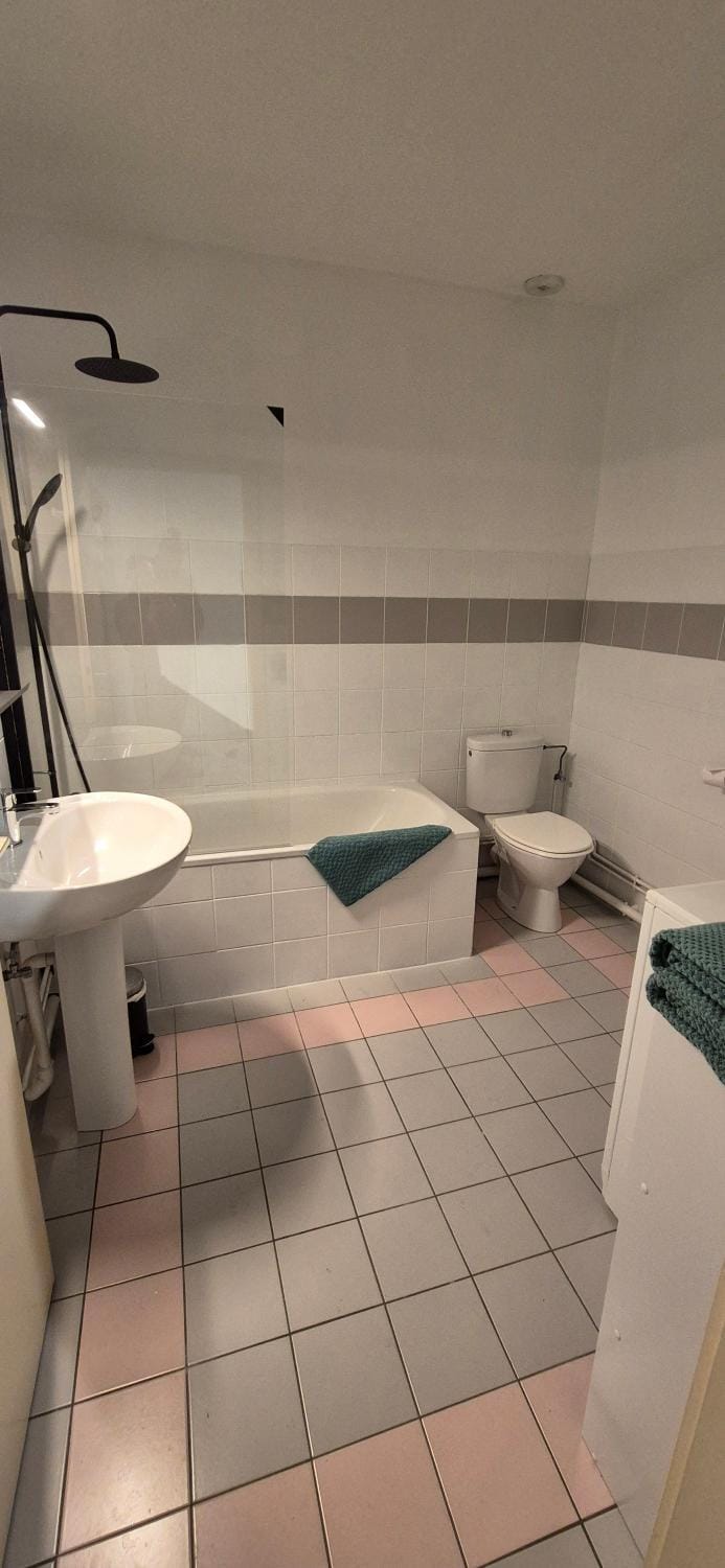 Shower, Toilet, Bathroom, Bath