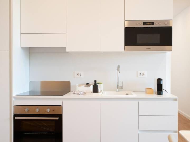 Kitchen or kitchenette, kitchen