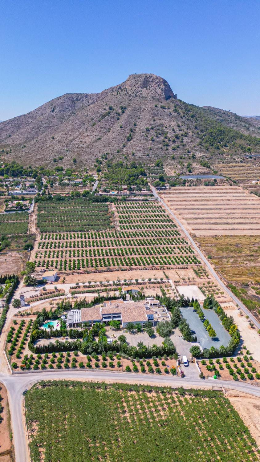 Natural landscape, Bird's eye view, Mountain view