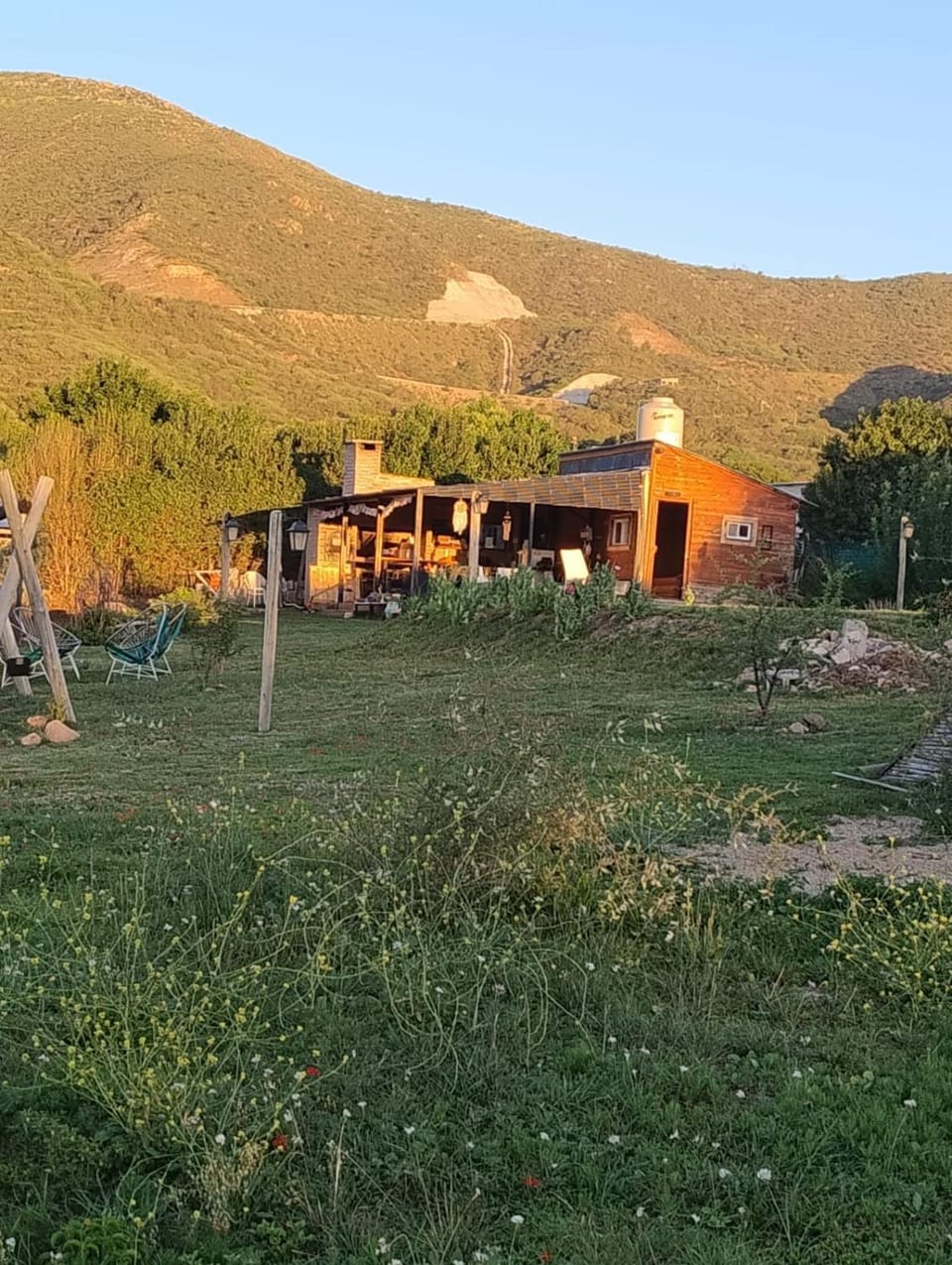 Property building, Natural landscape, Mountain view