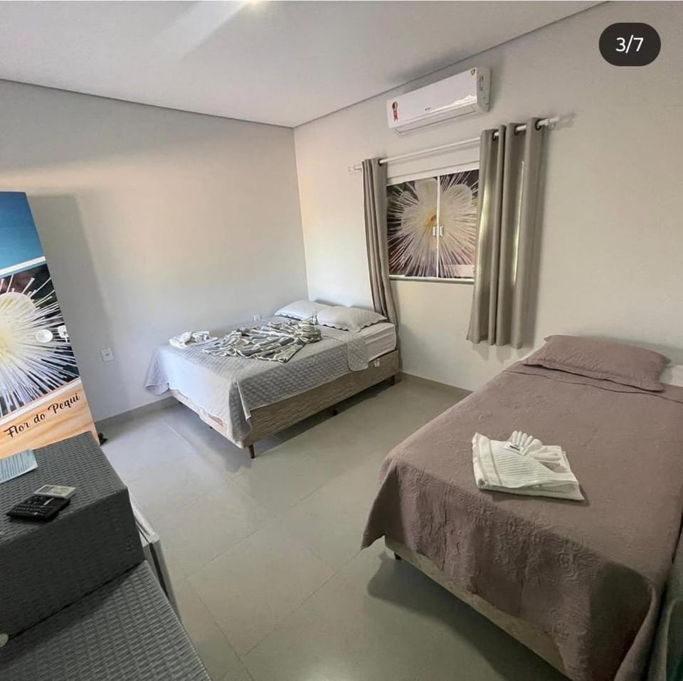 Bed, TV and multimedia, air conditioner