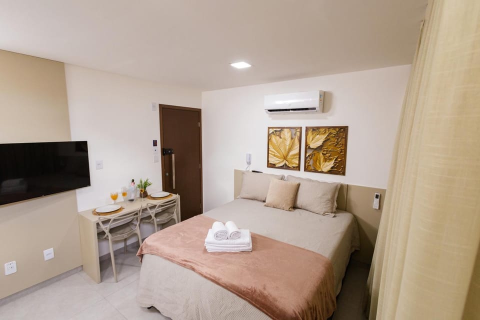 TV and multimedia, internet, towels, air conditioner