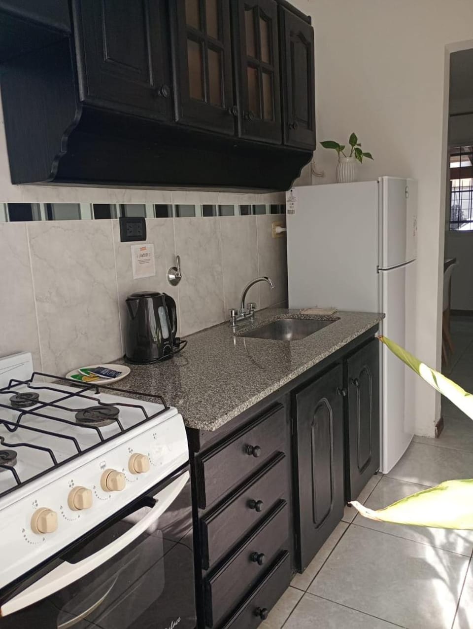 Kitchen or kitchenette, Dining area, oven