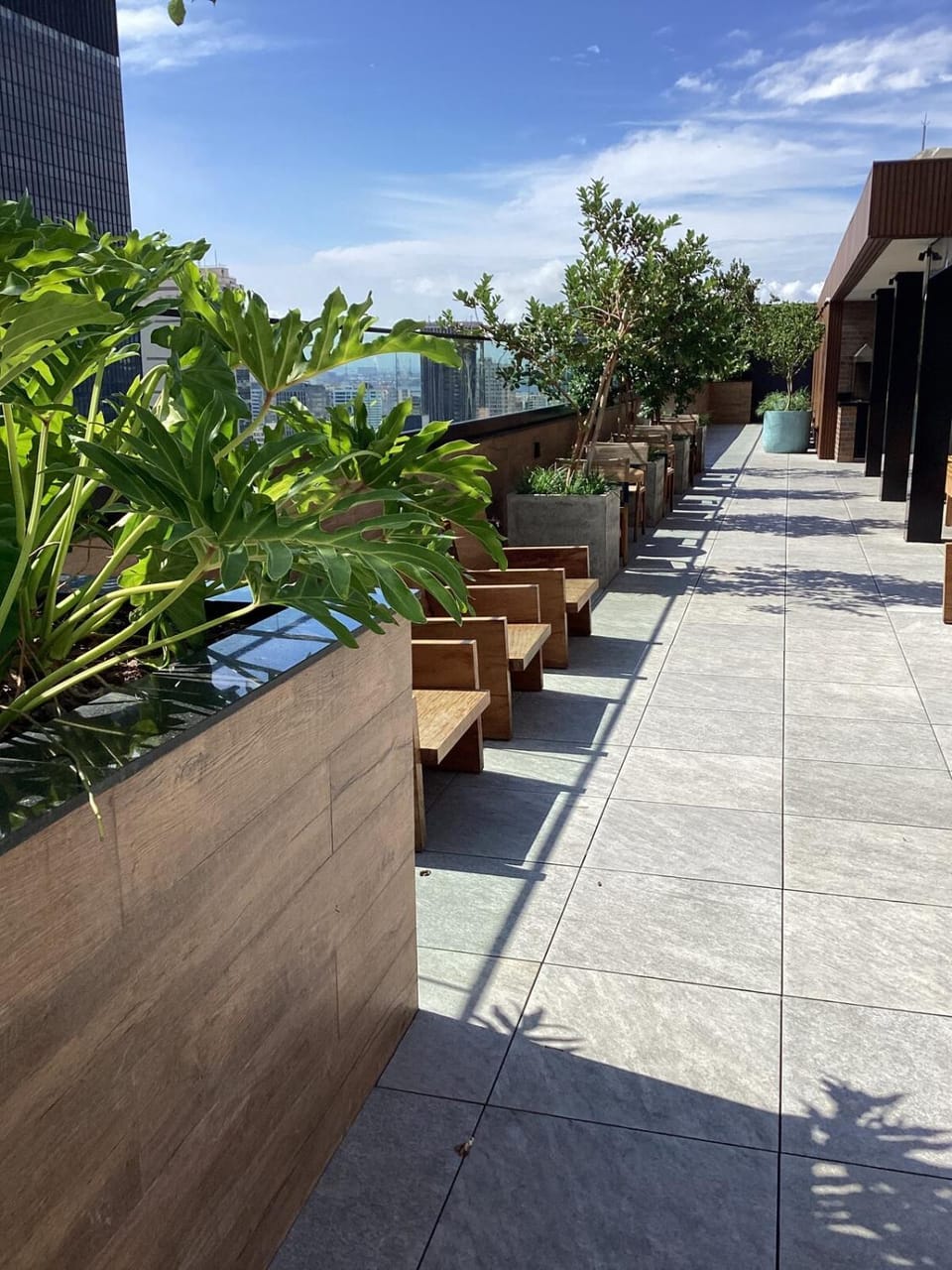 Balcony/Terrace, Garden view