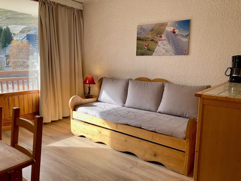 Studio confortable pour 4 pers., animaux admis, proche des pistes - FR-1-811-38 Apartment in Les Deux Alpes