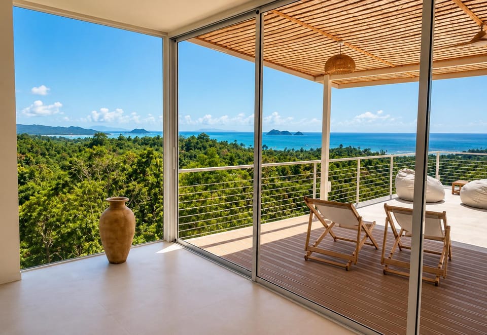 Day, Living room, Sea view