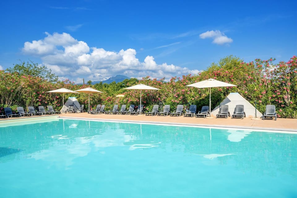 Natural landscape, Pool view, Swimming pool
