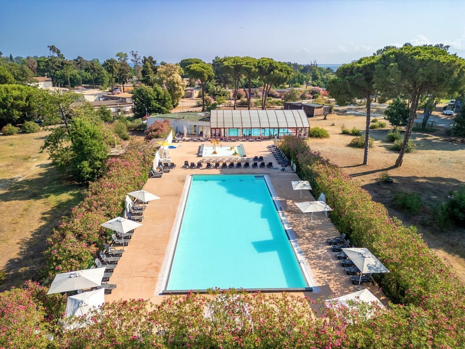 Bird's eye view, Pool view, Swimming pool