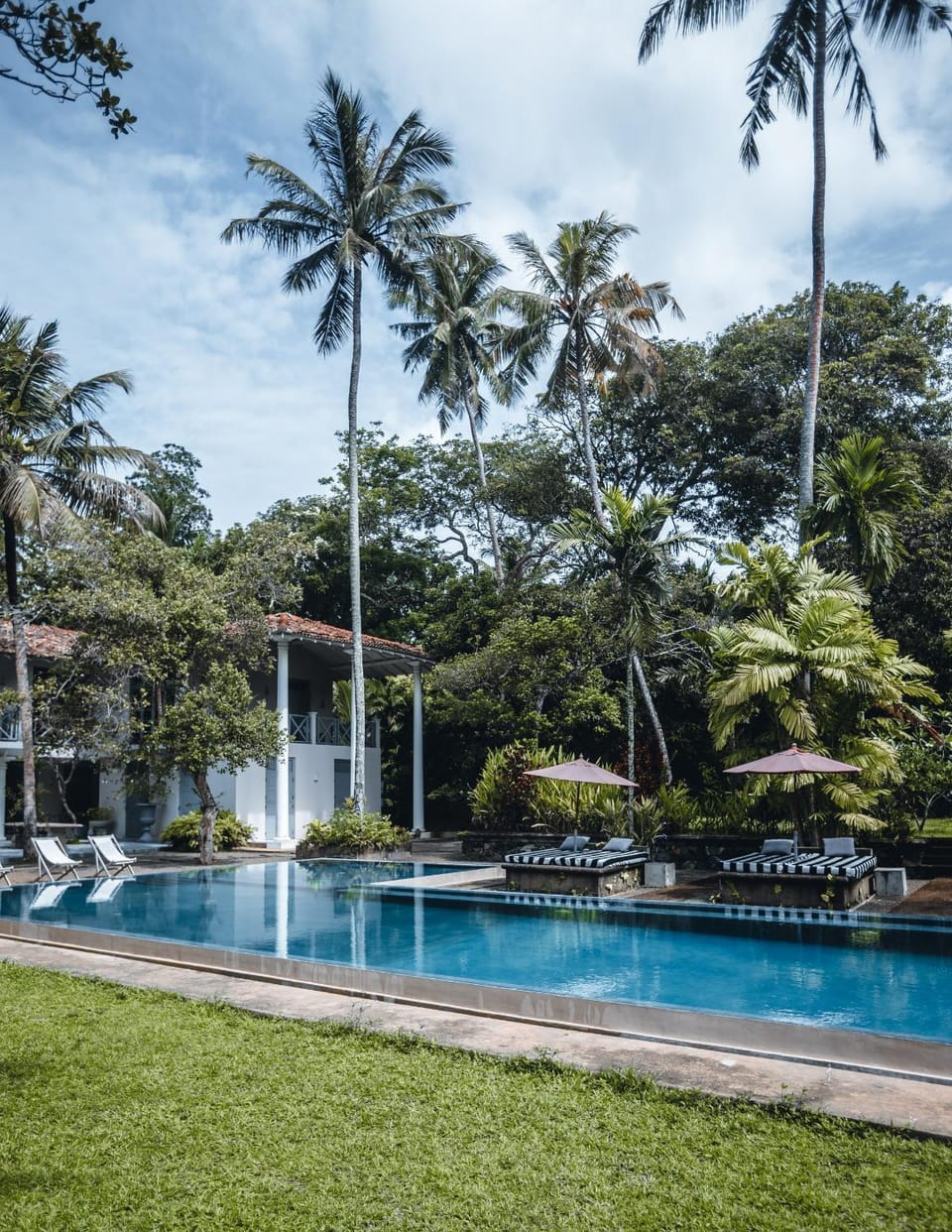 Property building, Natural landscape, Pool view