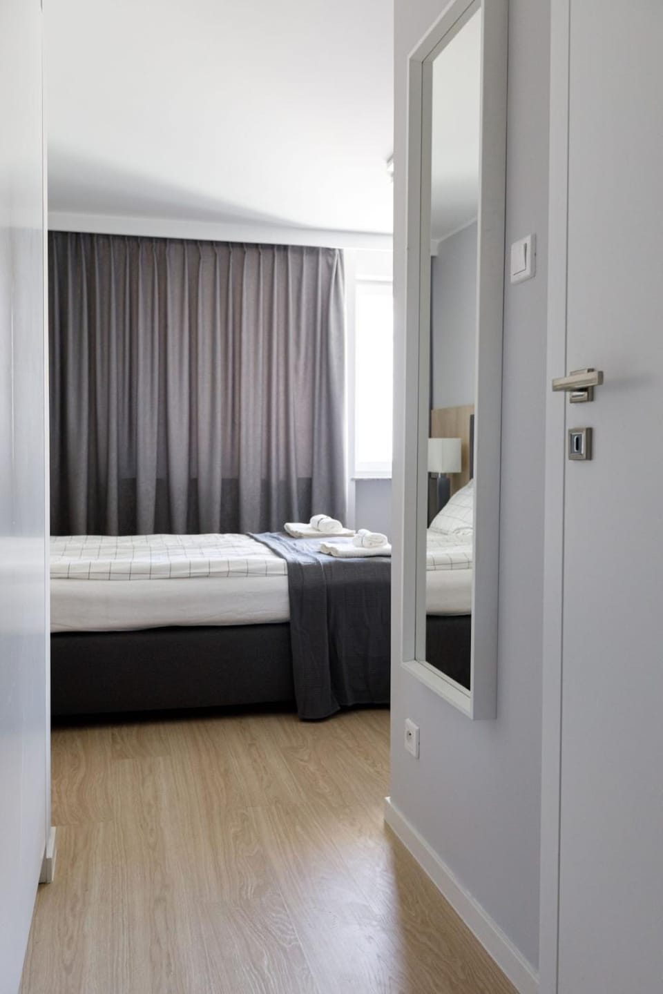 Bed, Photo of the whole room, Bedroom, wardrobe