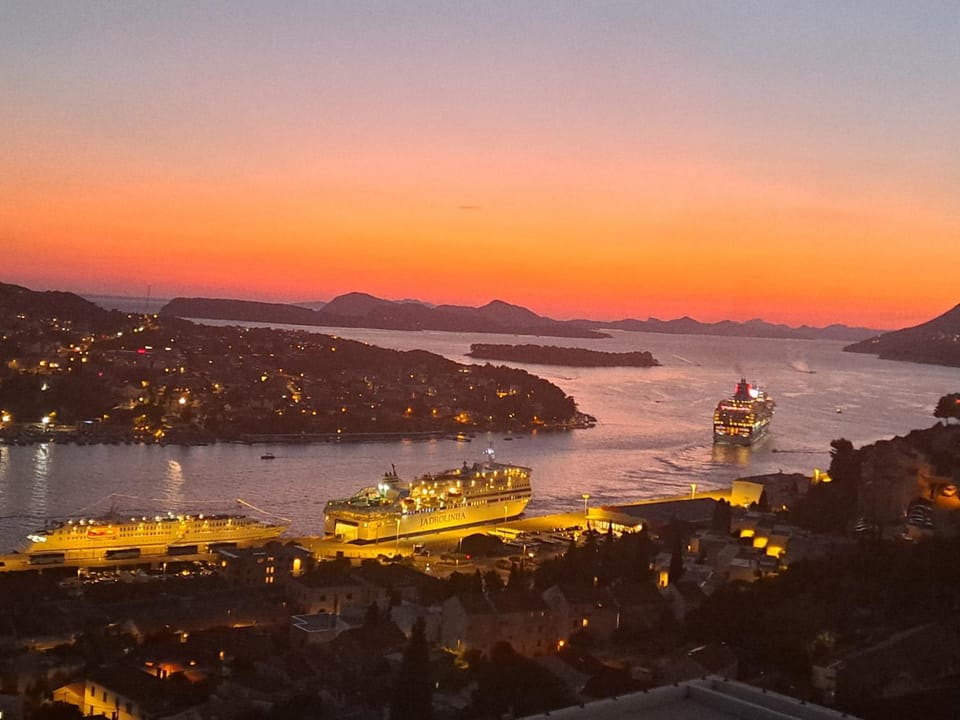 Sea view, Sunset