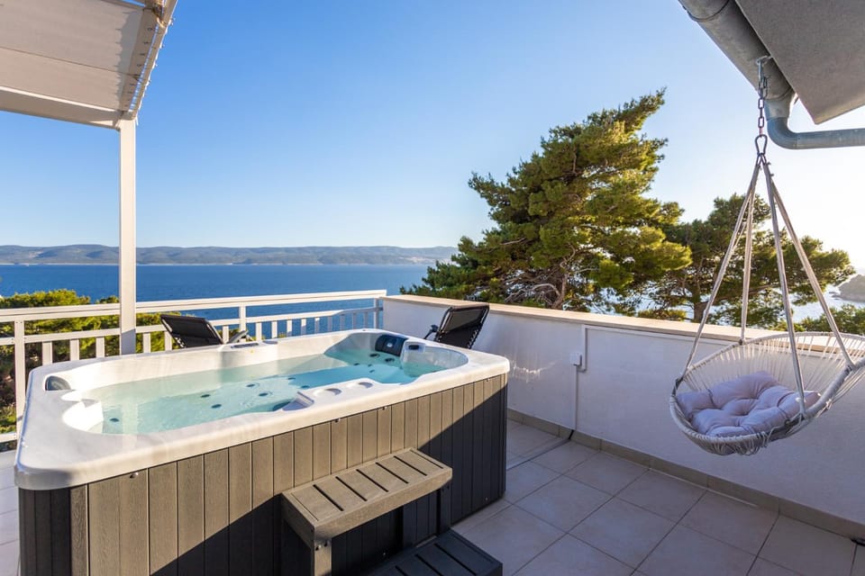 Villa ELLA ESTELLE with a heated pool, hot tub, sauna Villa in Split-Dalmatia County