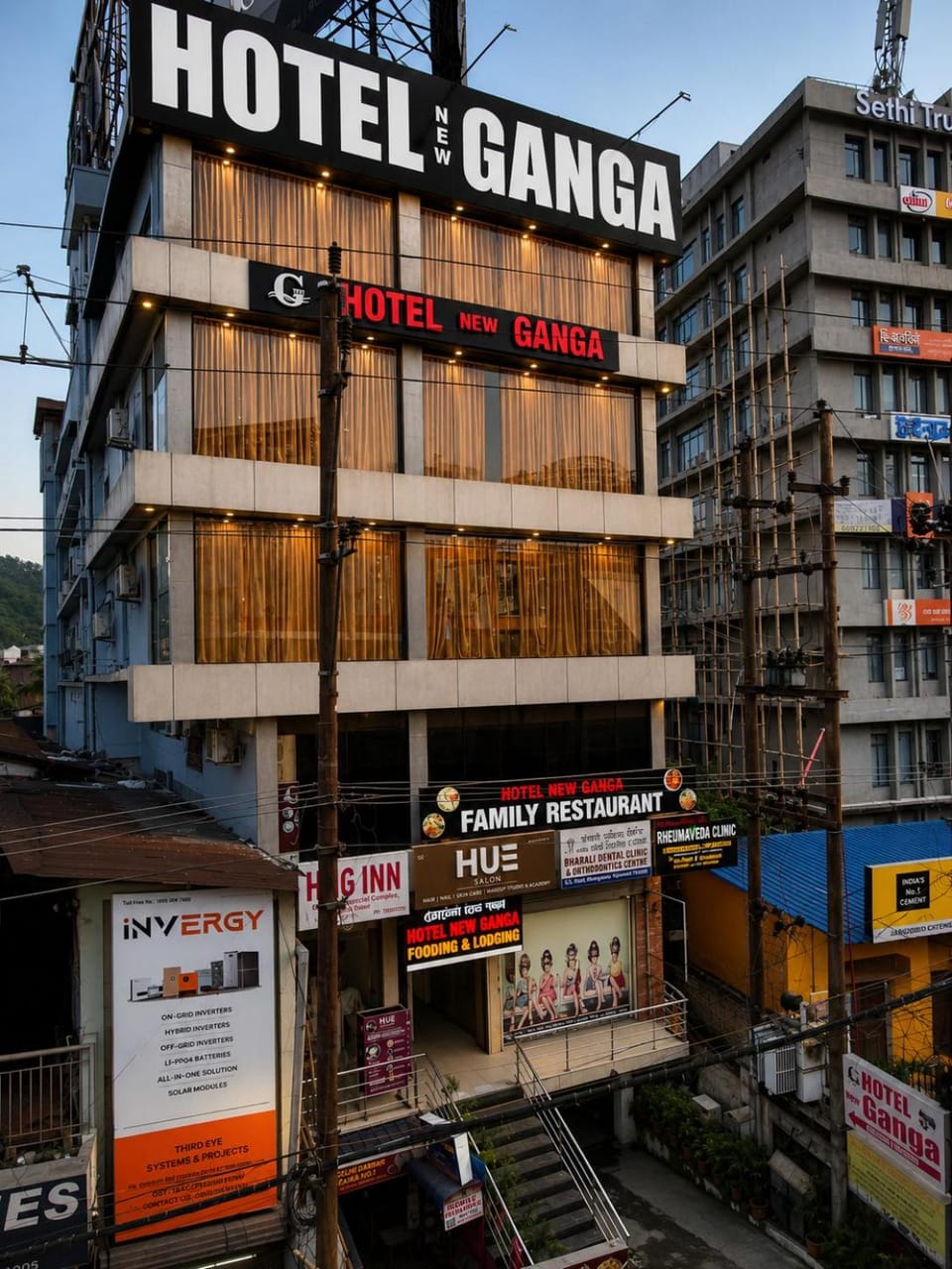 Property building, Street view, Location, Parking