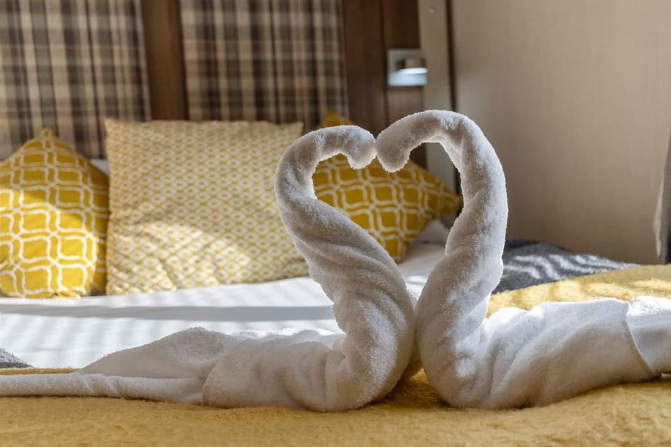 Bed, Decorative detail, Decorative detail, Bedroom, Pets, Pets, internet, internet, pet friendly, towels