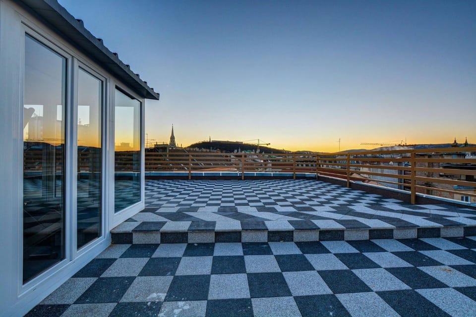 View (from property/room), Balcony/Terrace, Sunset