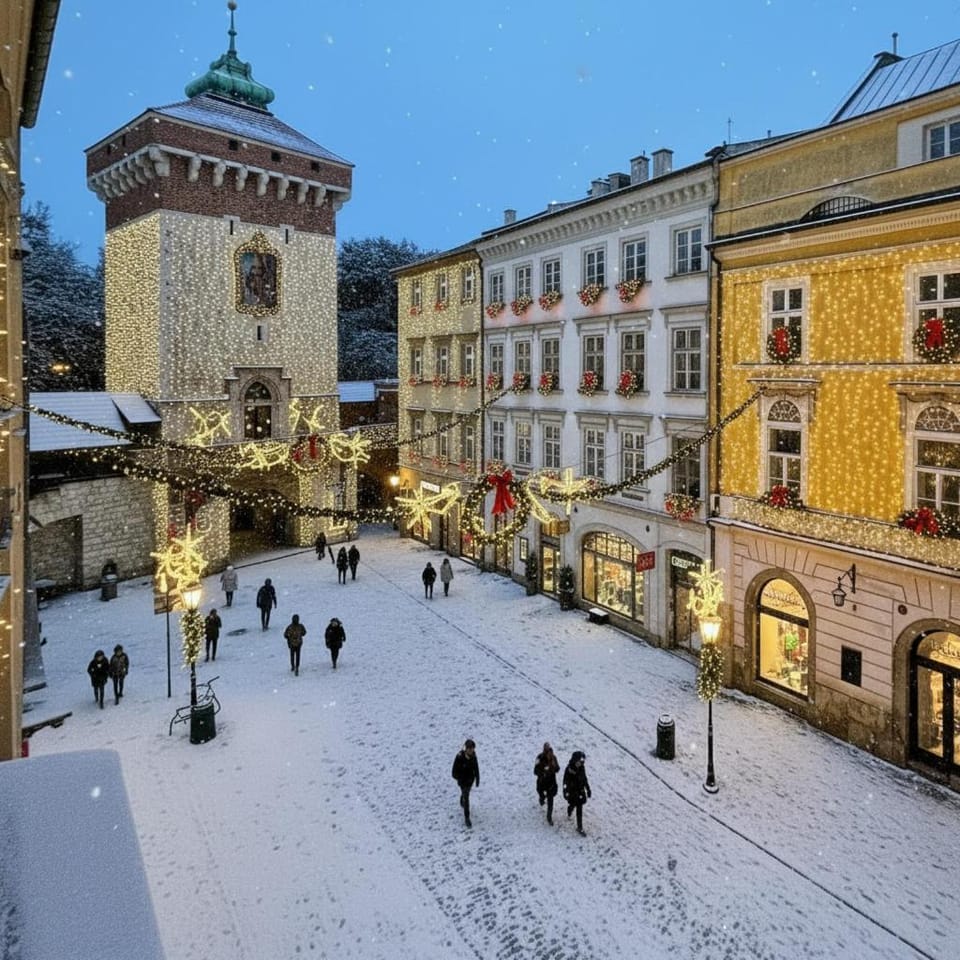 Cinema Apartment with a view of Old Town Apartment in Krakow