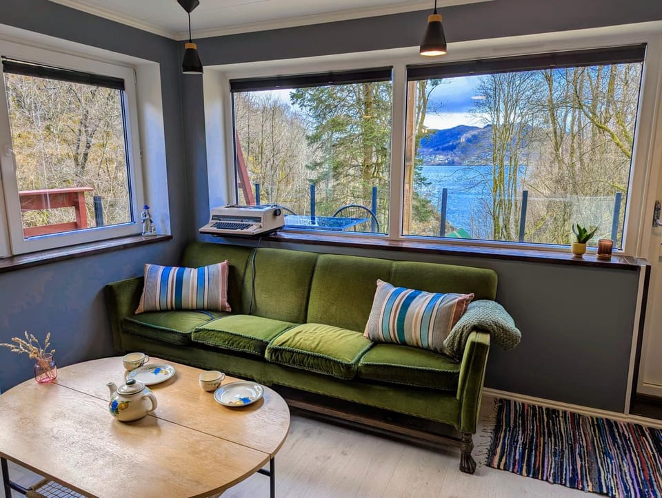 Fjord View Cabin Near Bergen & Nature Cabin in Vestland