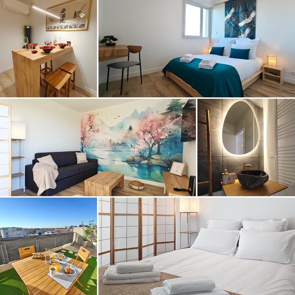 Bed, Bathroom, Balcony/Terrace, Living room, Photo of the whole room, Seating area, Dining area, Bedroom