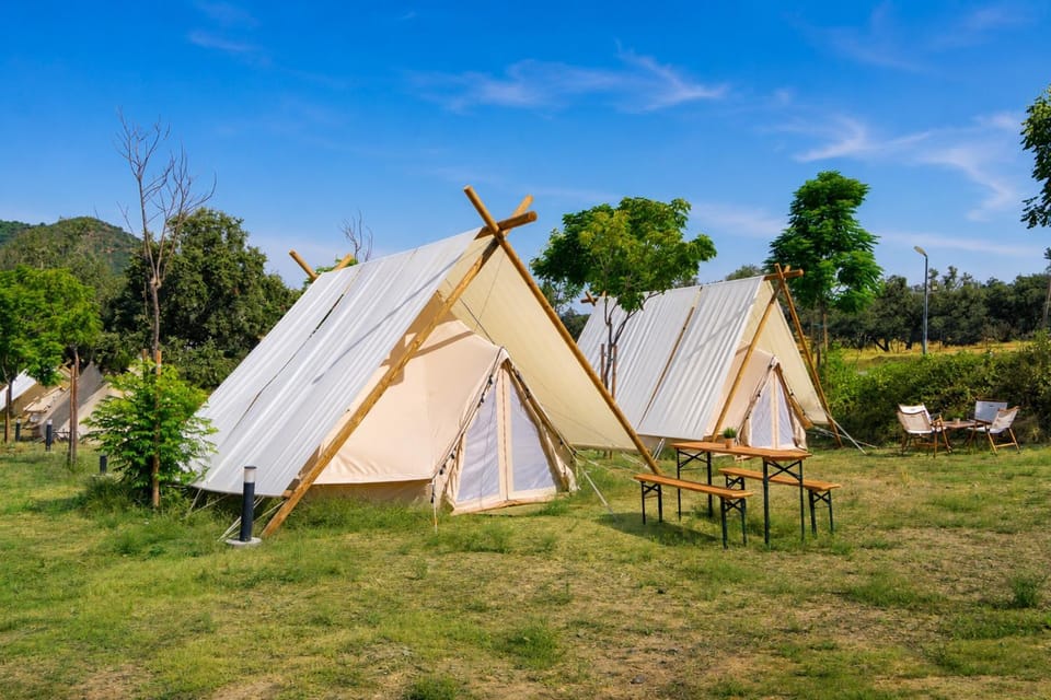 Kampaoh El Pedroso Luxury tent in Sierra Norte de Sevilla