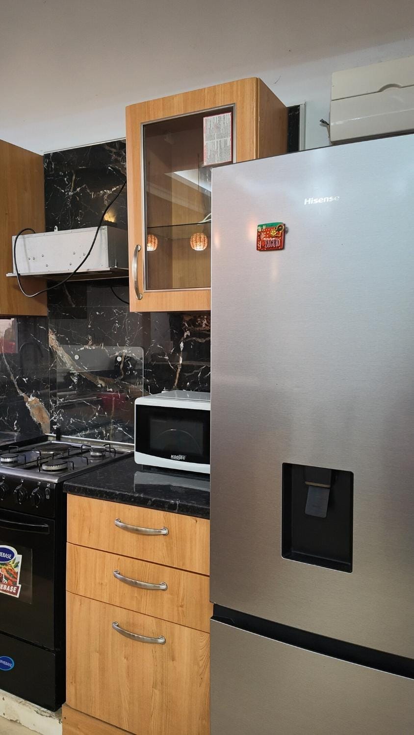 Kitchen or kitchenette, oven, stove, kitchen