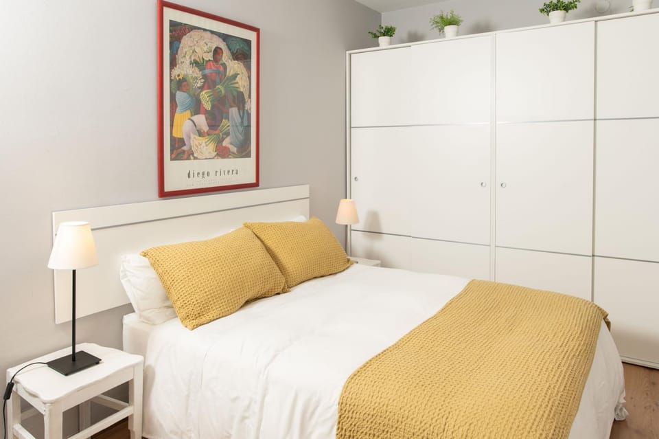 Bed, Bedroom, wardrobe