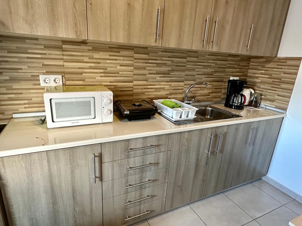 Coffee/tea facilities, Kitchen or kitchenette, minibar, stove, toaster
