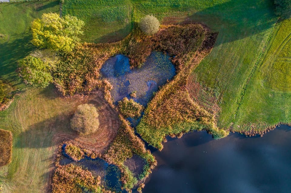 Nearby landmark, Natural landscape, Bird's eye view