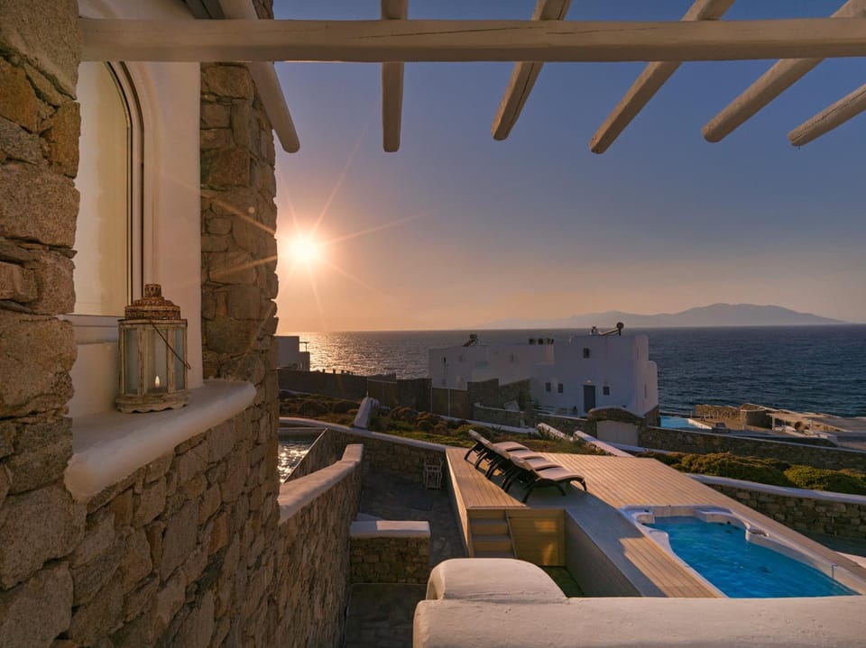 Sea view, Sunset