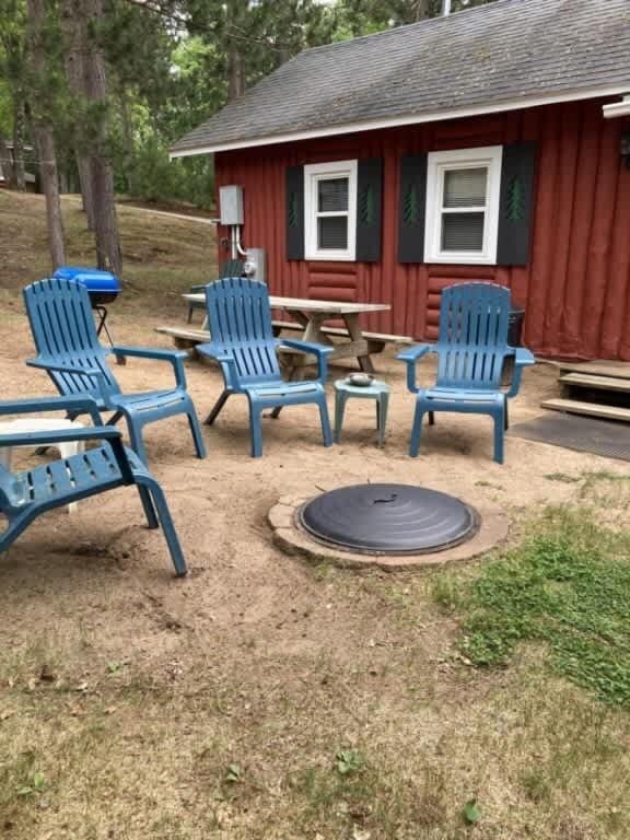 Lake Breeze Loons Landing Resort Cabin 4 Cabin in Wisconsin