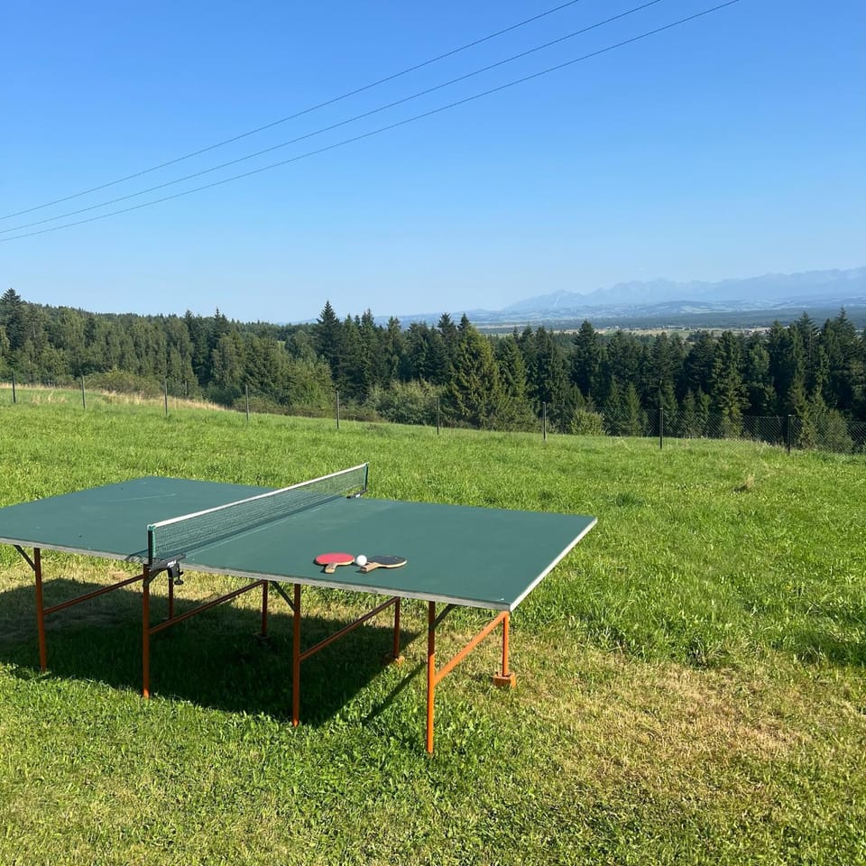 Day, Natural landscape, Table tennis, Mountain view