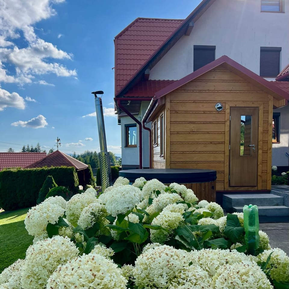 Property building, Day, Activities, Summer, Garden, Hot Tub, Sauna, Spa and wellness centre/facilities, Garden view, Time of day