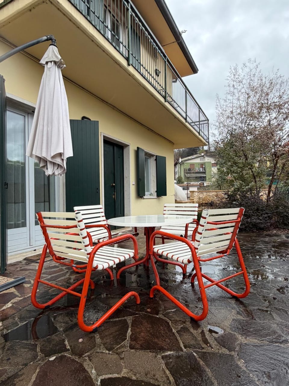 Property building, Patio