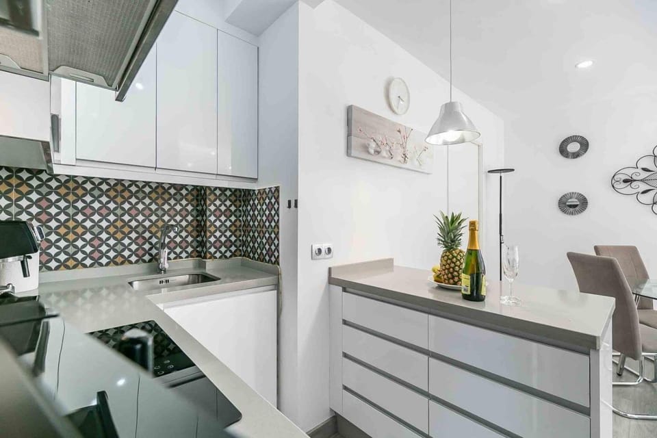 Kitchen or kitchenette, Living room